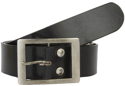 

Cyclone Men Casual Black Artificial Leather Belt