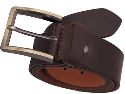 

Cyclone Men Casual Brown Genuine Leather Belt