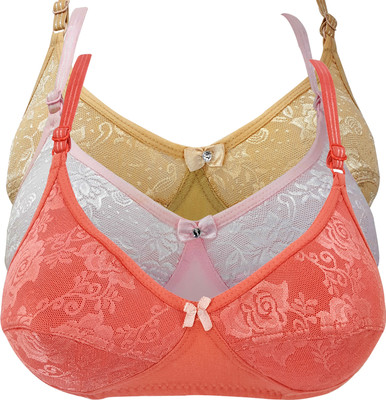 X-WELL Women Minimizer Lightly Padded Bra(Multicolor)