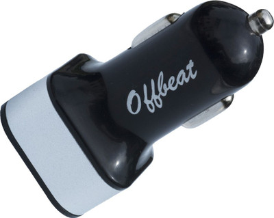 

Offbeat 3.1 Amp Turbo Car Charger(Black)