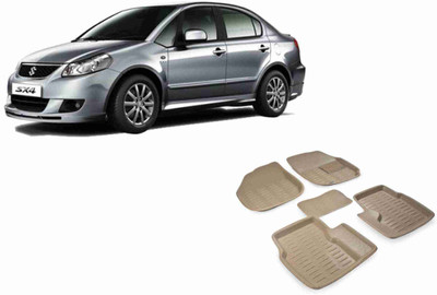 Printo Fine India Plastic Standard Mat For  Maruti Suzuki SX4(Beige)