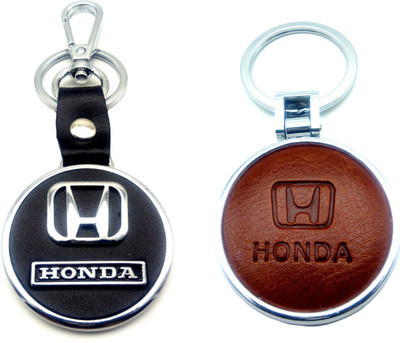 

City Choice New Combo of Round & Hook Locking Key Chain(Multicolor)