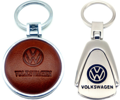 

City Choice New Combo of Volkswagen Key Chain(Multicolor)