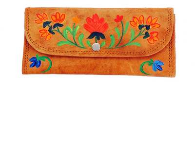 iHandikart Casual Brown Clutch
