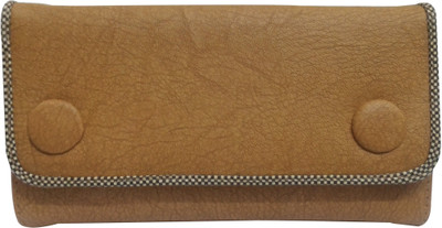 

Look-Kool Formal Khaki Clutch