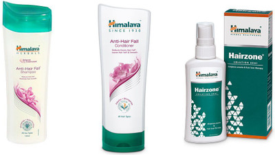 Himalaya Anti Hair Fall Shampoo, Anti Hair Fall Conditioner, Bleminor Anti Blemish Cream(Set of)