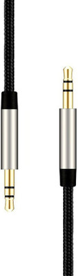 

Wonder World ® Copper Core Long Durable 3.5mm AUX Cable(Black)