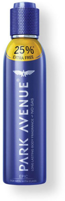 

Park Avenue EPIC LONG LASTING BODY FRAGRANCES WITH CLASS Body Spray - For Men(150 ml)
