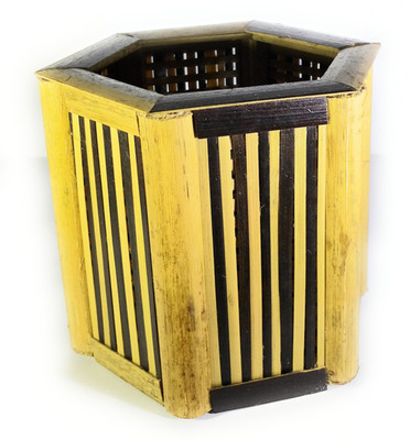SomCrafts 1 Compartments Bamboo, Wooden Pen holder(Brown, Black) available at flipkart for Rs.185