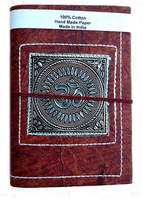 

Rastogi Handicrafts Book-size Diary(Journal notebook, Brown)