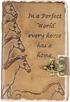 

Craft Club A5 Diary(Handmade recycled paper leather diary, Golden)