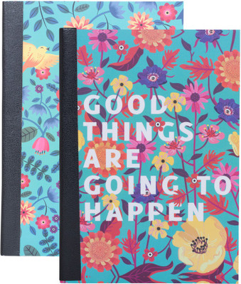 

Chumbak A6 Notebook(Floral Lion, Multicolor, Pack of 2)