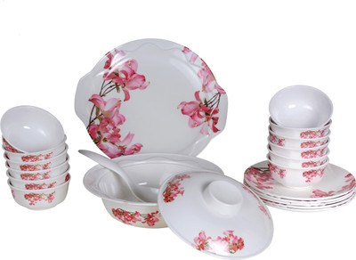 

Eagleware Floral Melamine Dinner Set(Melamine)