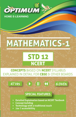 

Optimum Educators Educational DVDs STD 12 CBSE/NCERT MATHEMATICS 1(DVD)