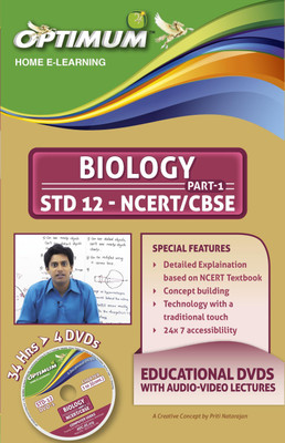

Optimum Educators Educational DVDs STD 12 CBSE/NCERT BIOLOGY 1(DVD)