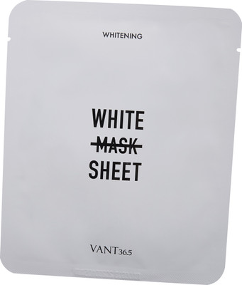 VANT 36.5 White Mask Sheet Set of 10 Sheets (Made In Korea)(250 ml)