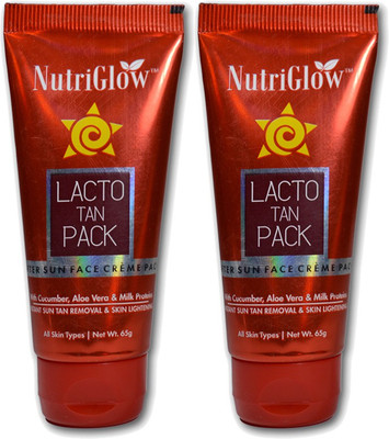 

NutriGlow Lacto Tan After Sun Face Crème Pack 65g Pack of 2(65 g)