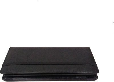 

Essart Faux Leather Check Book Holder(Set Of 1, Black)