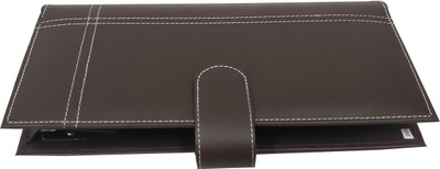 

Essart Faux Leather Check Book Holder(Set Of 1, Brown)