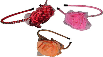 

Koyal Combo of Multi Color Floral Hairbands Hair Accessory Set(Multicolor)