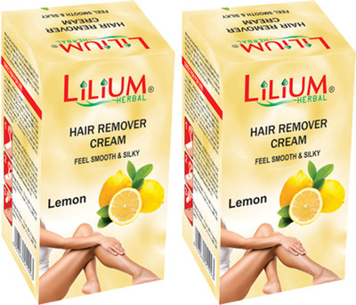 

LILIUM Lemon Hair Removal Cream 40g Pack of 2 Cream(40 g, Set of 2)