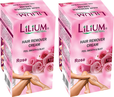 

LILIUM Rose Hair Removal Cream 40g Pack of 2 Cream(40 g, Set of 2)