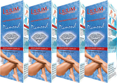 

LILIUM Diamond Hair Removal Cream 50g Pack of 4 Cream(50 g, Set of 2)