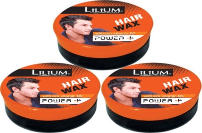 LILIUM Power Hair Wax 85g Pack of 3 Hair Wax(85 g)