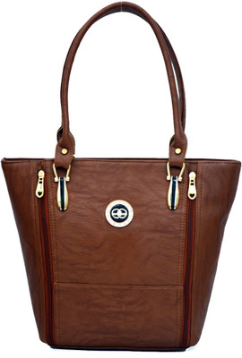 

aginos Hand-held Bag(Brown)
