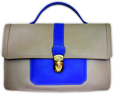 

Shankar Produce Hand-held Bag(Grey, Blue), Blue;grey