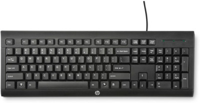 HP K1500 Wired USB Laptop Keyboard(Black)