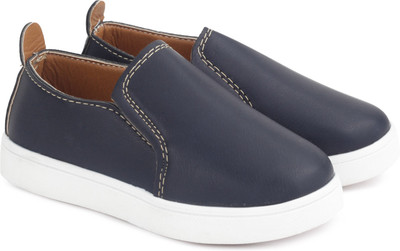 

KITTENS Boys Slip on Moccasins(Blue, Navy