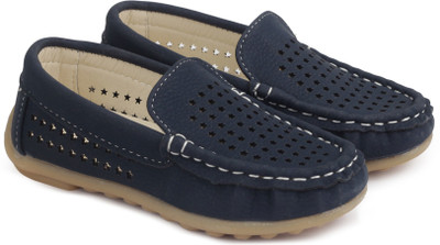 

KITTENS Boys Slip on Loafers(Blue, Navy