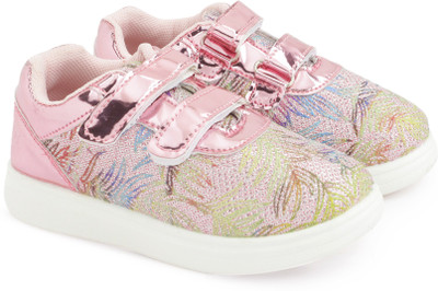 

KITTENS Girls Velcro Casual Boots(Pink