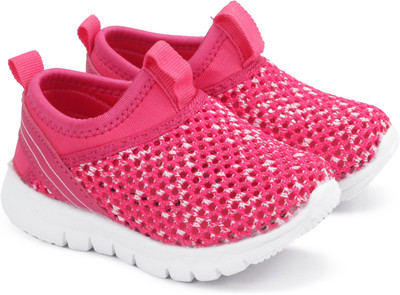 

KITTENS Girls Slip on Ballerinas(Pink, Fuschia
