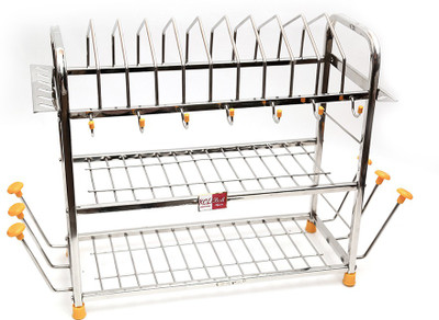 

KCL Mini Stainless Steel Kitchen Rack(Steel)