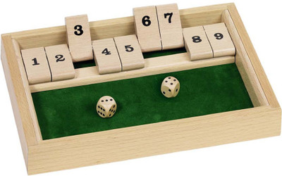 

Goki Shut the box game(Multicolor)