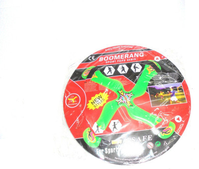 

HE Retail Supplies 4 Finn Returning Mowgli Boomerang(Green)