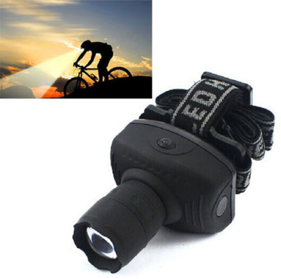 

VibeX ® 3W Mini Headlight 500 Lumens LED Headlamps Sports Outdoor Gear Hiking Camping Flashlight Lamp Head Torch LED Headlamp(Black), Multicolor