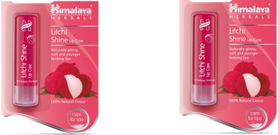 

Himalaya Shine Lip Care Litchi(Pack of: 2, 9 g)