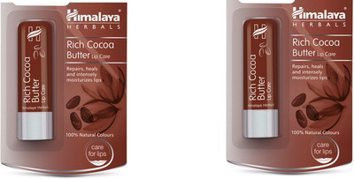

Himalaya Lip Care Cocoa Butter(Pack of: 2, 4.5 g)