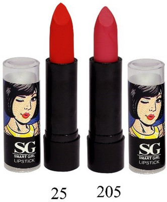 

AMURA Smart Girl LipStick Set of 2(Multicolor)