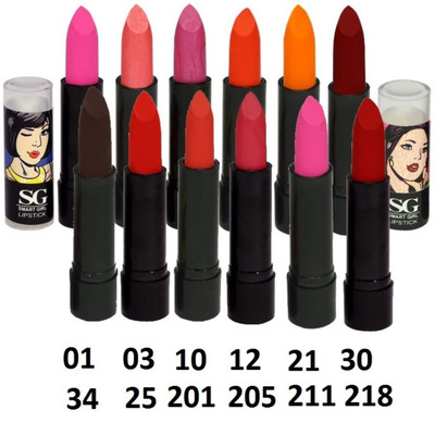 

AMURA Smart Girl LipStick Set of 12(Multicolor)