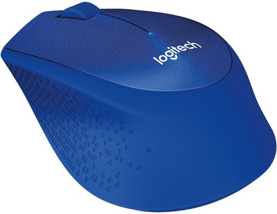 

Logitech M331 SILENT Wireless Optical Mouse(USB, Blue)