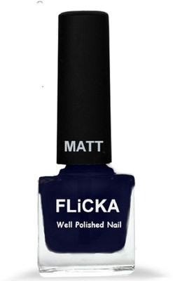 

FLiCKA Nail Paint Matt BlueTopaz Shade 22
