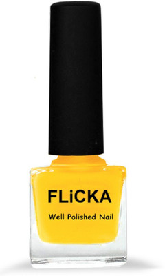 

FLiCKA Nail Paint Regular Dairy Yellow Shade 08