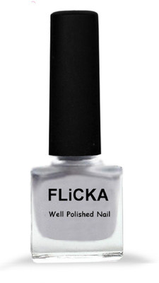 

FLiCKA Nail Paint Regular Silver Shine Shade 02