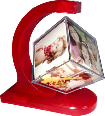 

RAINBOW PRINTS AND GIFTS Acrylic Photo Frame(Red, 6 Photos)