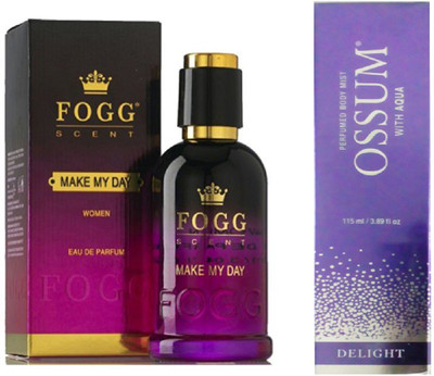 

Fogg MAKE MY DAY 90 ML+ OSSUM DELIGHT Perfume - 115 ml(For Women)