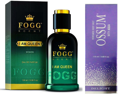 

Fogg I AM QUEEN 90M PERFUME +OSSUME DELIGHT Perfume - 115 ml(For Women)